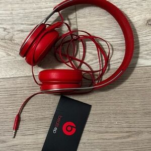 Beats by Dre Red On-Ear Headphones